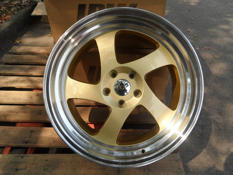 19 INCH GOLD TMB STYLE RIMS