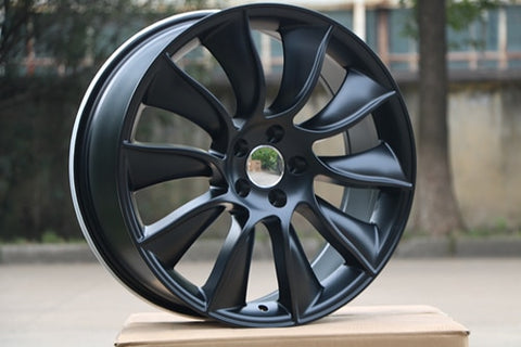 Four pieces 20x8.5 et 35  5x114.3 OEM Satin Black Alloy Wheel Rims W409 For Your Car
