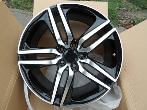 Free Shipping 19x8.0 et 55  5x114.3 OEM Gloss Black Alloy Wheel Rims W307