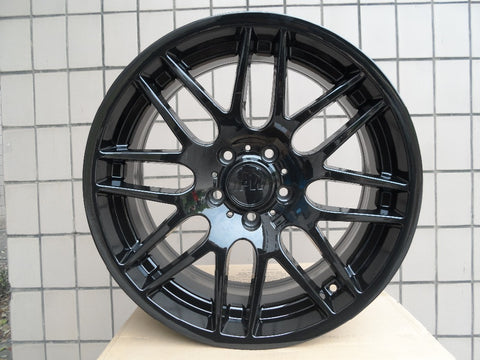 Free Shipping Gloss Black 4 New 19x8.5 Rims wheels RIMS ET35mm Alloy Wheel Rims W703 FITS BMW